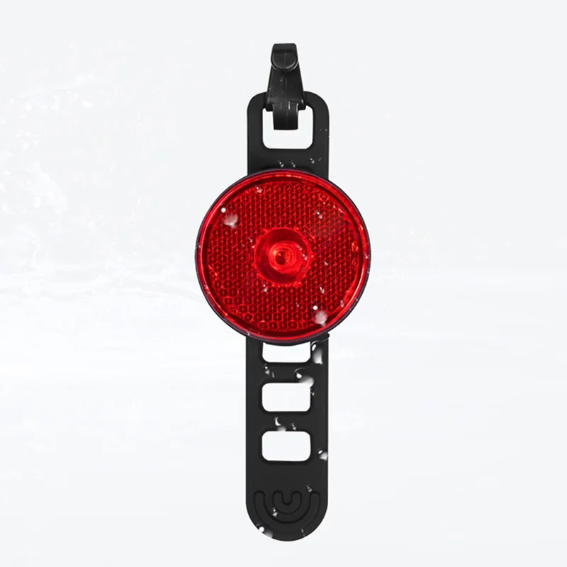 W08-10A Spotlight Мини умный велосипедный светильник с зарядкой через usb, задний светильник, 80 люмен, велосипедный светильник, водонепроницаемый предупреждающий свет, светильник для бега, точечный светильник, прожектор, светильник - Цвет: W08-10A Spotlight
