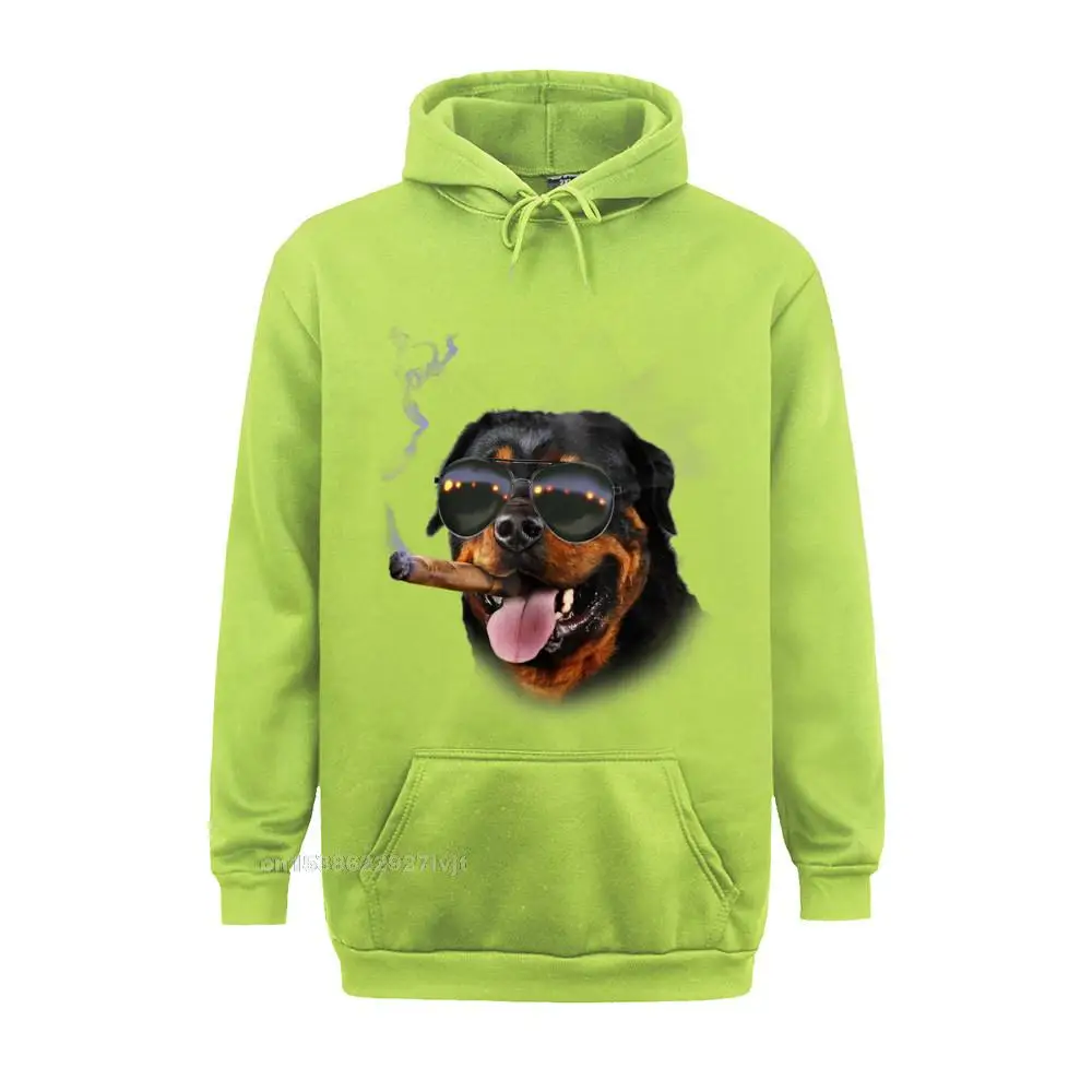 Unique 2021 Discount Men T Shirts O Neck Short Sleeve 100% Cotton Tees cosie T Shirt Wholesale T-Shirt Rottweiler with Cigar Wearing Aviator Sunglass Dog_22 lightgreen