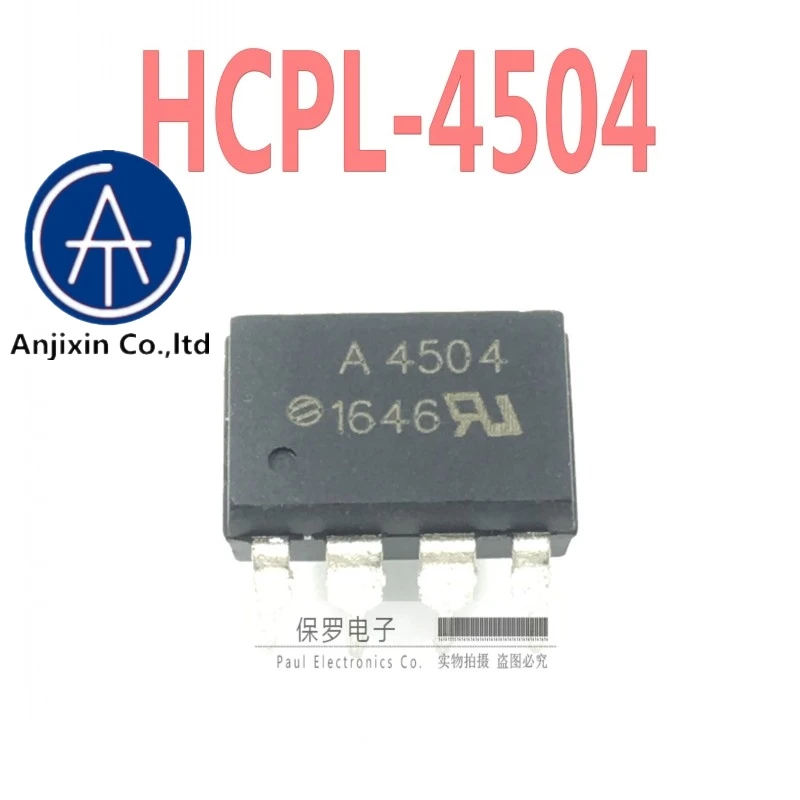 

10pcs 100% orginal and new photocoupler HCPL-4504 A4504 DIP-8 in stock