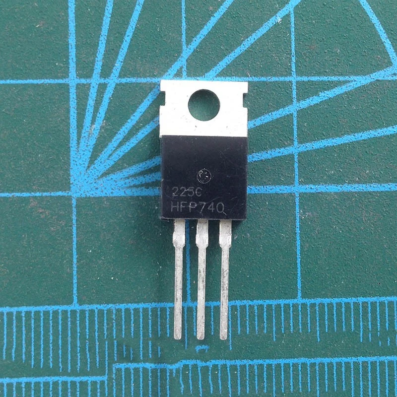 100% nuevo 10 шт./lote MOSFET оригинальный HFP740 IRF740 10A400V TO-220 | Электронные компоненты и