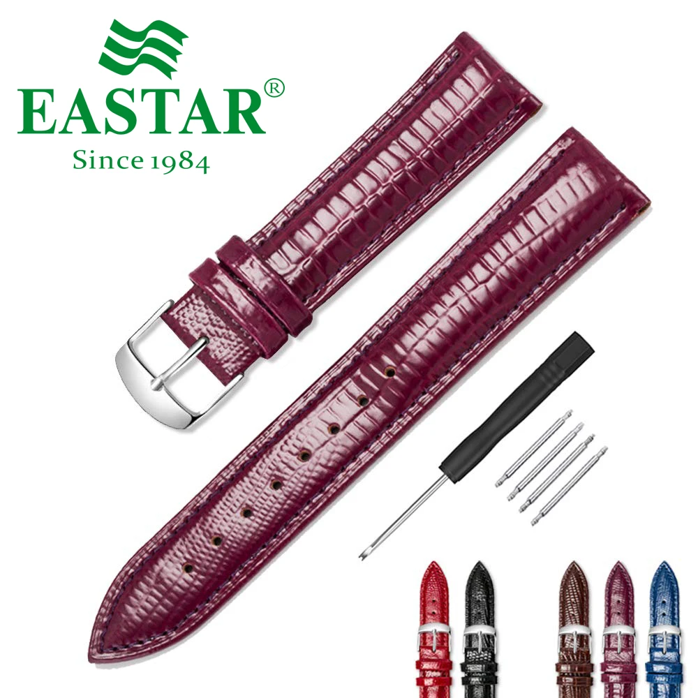 

Purple Brown Black Watch Band Genuine Leather straps Watchbands 12mm 14mm 16mm 18mm 20mm watch accessories men Belt band