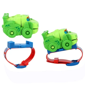 

Kids watches Cartoon Dinosaur Car Strap Digital Wristwatch With Projection Watch For Baby