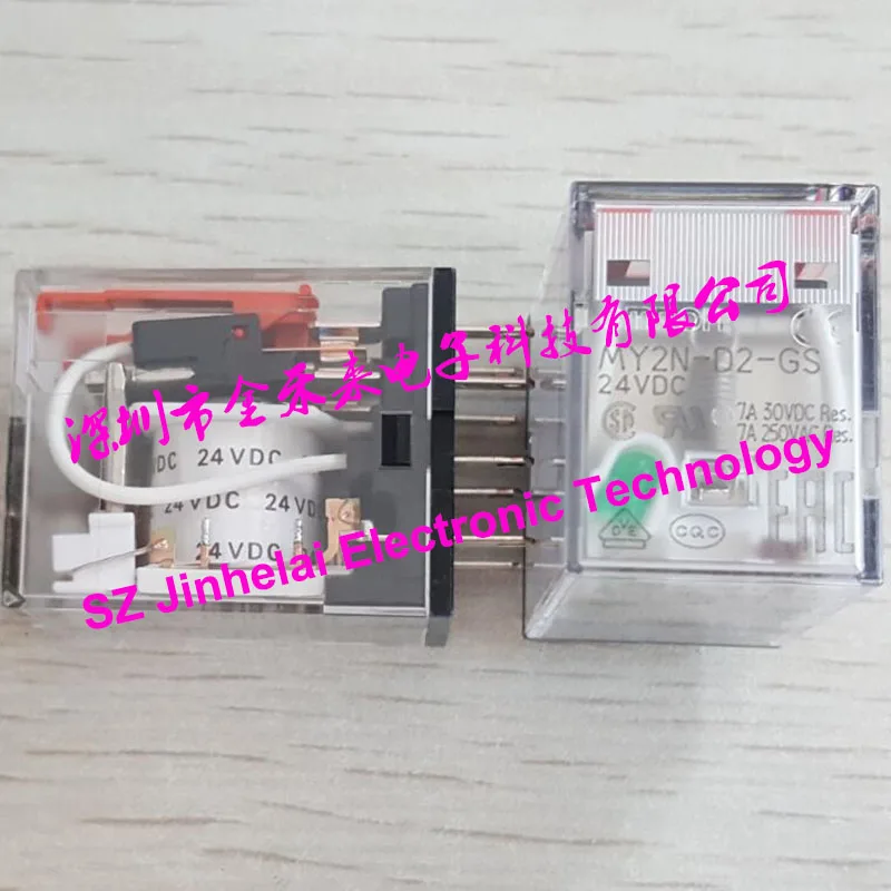 10 pces novo original my2n d2 gs omron 01