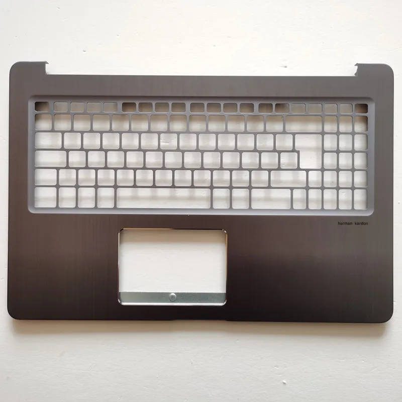 Layout Uk Nuovo Laptop Custodia Superiore Copertura Palmrest Per Asus N580V X580V N580Vd X580Ve X580Vd N580Ve Materiale Metallico