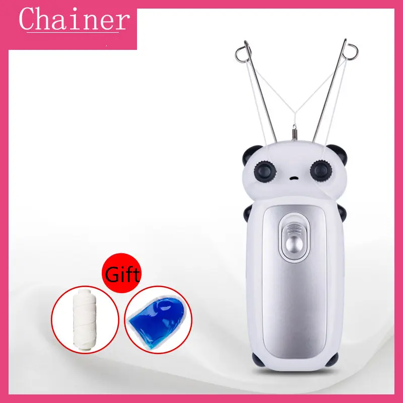 

Chainer Electric Threading Machine Puller Facial Hair Removal For Body Face Facial Epilator Facial Cleansing Brush Deep Cleaning