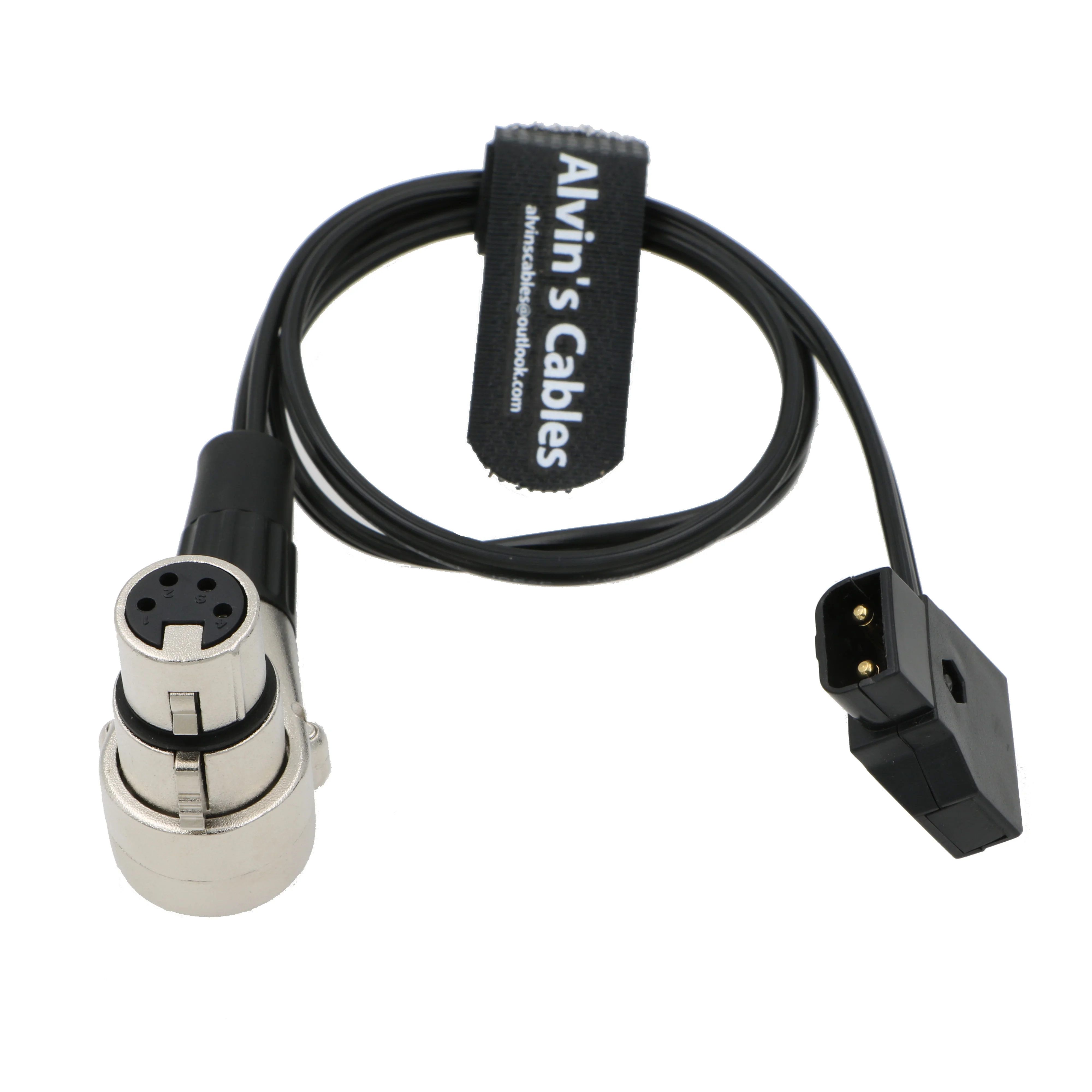 Alvin's Cables Luxury D Tap To Xlr 4 Pin Female Right Angle Power Cable ...