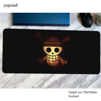 

One Piece mouse pad present mats 700x300mm Computer mouse mat gaming accessories large mousepad gel keyboard games pc gamer