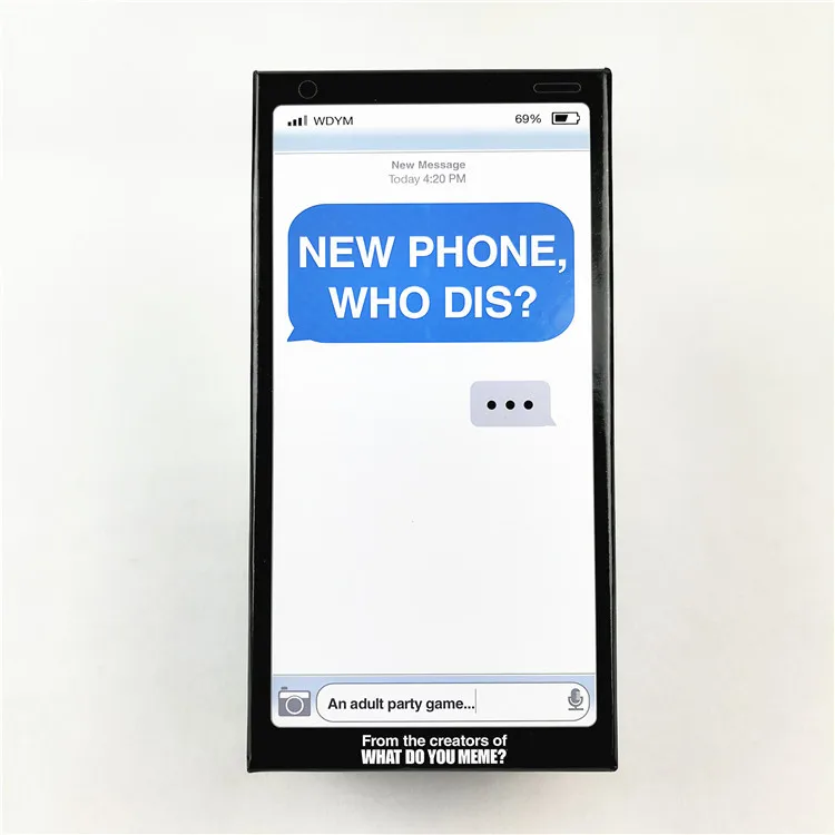 What Do You Meme new phone ,who dis ? expand card game new phone who