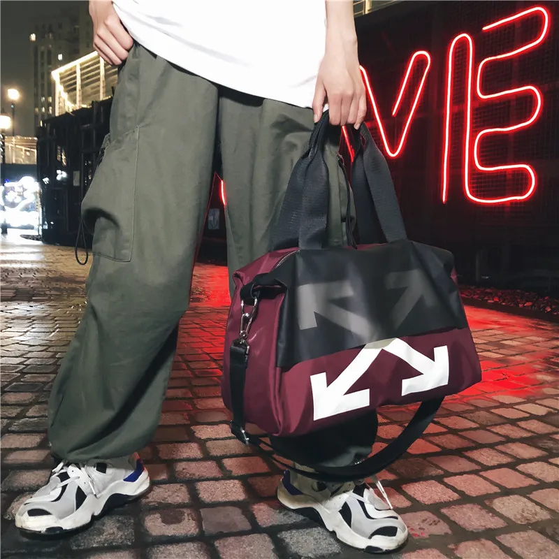 

2019 New Style Travel Bag Women's Korean-style Outdoor Casual Bags Men's Multi-functional Sports Fitness Backpack Wholesale