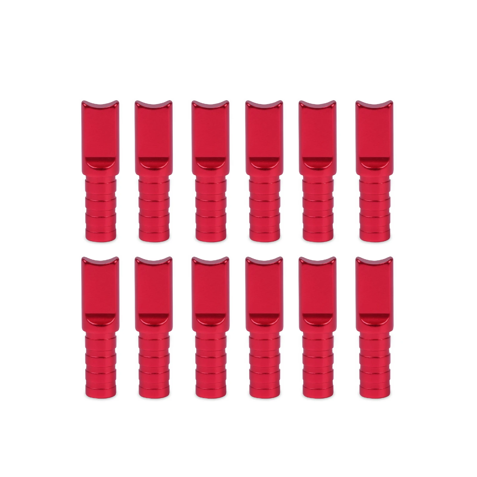 24 embouts de flèches en aluminium pour arbalètes, pour tiges de 7,62 mm de diamètre intérieur et 8,8 mm de diamètre extérieur, accessoires de tir à l' arc