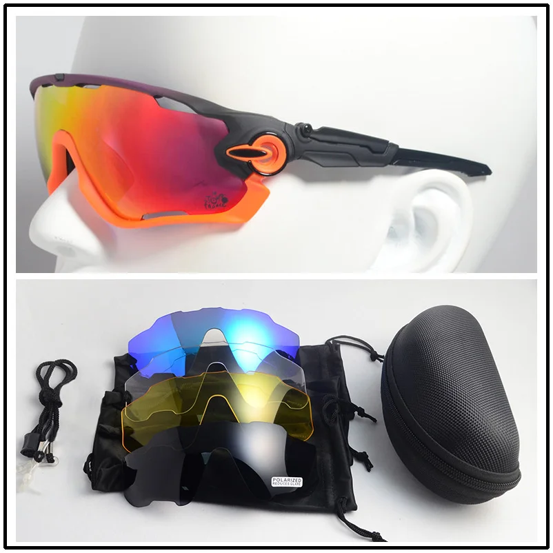 Велосипедные очки, поляризационные, sagan, велосипедные, MTB, очки, солнцезащитные очки, Foxe 100 Occhiali Eyewear speed ev Oculos-Gafas Ciclismo Gafas Red - Цвет: 740