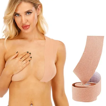 

1 Roll 5M Boob Tape Breast Lifting Nipple Covers Push Up Bra Invisible Breast Lift Tape Adhesive Bras Intimates Sexy Bralette