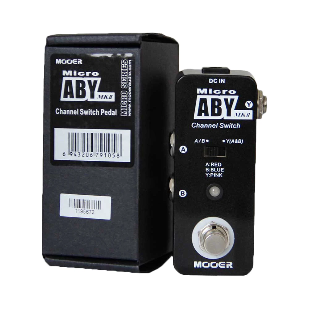 Pedale Selettore ABY SONICAKE | Per Chitarra Con Buffer | Vero Bypass | Commutazione Versatile - Foto 9