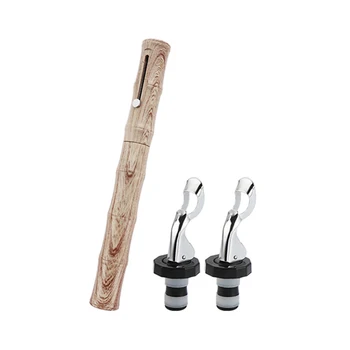 

Bamboo Pattern Air Pressure Bottle Opener Piston Style Bottle Opener Set XHC88