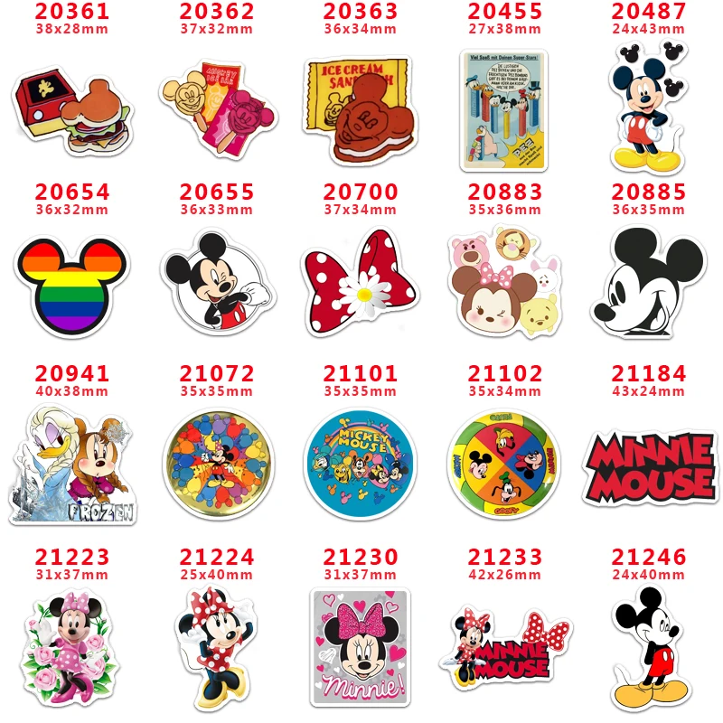 

DIY Craft Supplies cartoon character flat back planar resins 30 pieces. PR-20361-21246