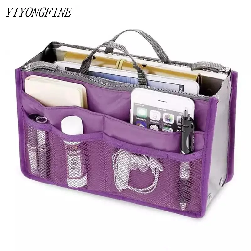 Organizer Handbag Tote Makeup-Bag Travel-Accessories Nylon Large-Capacity Women for Purse