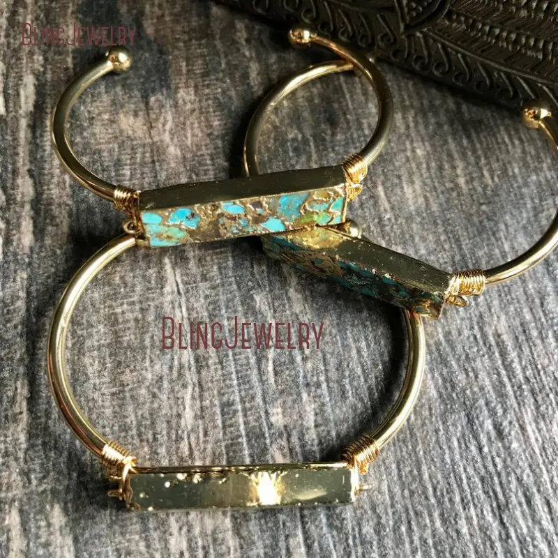 20190807-BM27803- Turquoise Gold Bangle_1