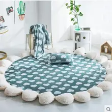 3D печать земли планеты мягкие ковры противоскользящие ковры круглый ковер 145 см компьютерная Подушка для стула Коврик для пола для детской комнаты домашний декор