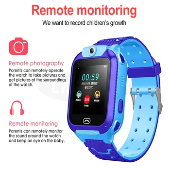 

2019 Hot Selling 1.4 inch Q12 Kids Smart Watch Support Sim Card SOS Smart Watch