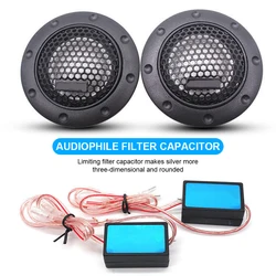 Minialtavoz de alta calidad para coche, 1 par, Universal, alta eficiencia, 2x35W