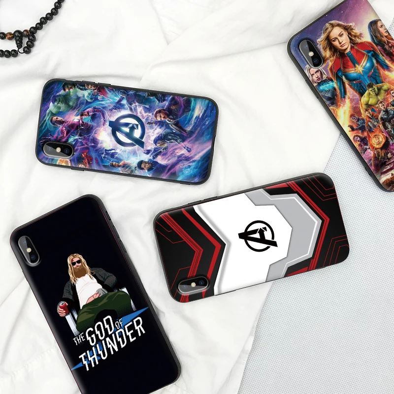 Чехол для телефона Xiaomi Redmi 7 Note 4X 5A 16G 32G GO 7A K20 Marvel The Avengers 5 6 8 Pro подарок | Мобильные