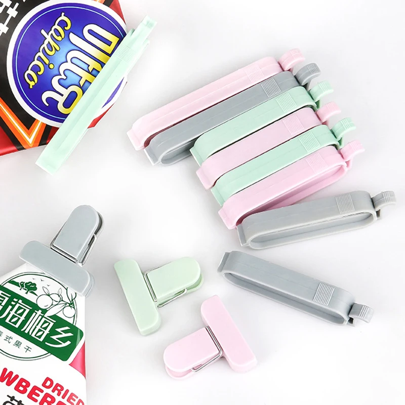 Sealing Clips 12Pcs/set Plastic Sealing Clips Food Storage Bag Clips
