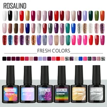 ROSALIND Гель-лак для ногтей Полупостоянный УФ-отмачиваемый Гель-лак белый для маникюра искусство Гибридный лак Гель-лак для ногтей