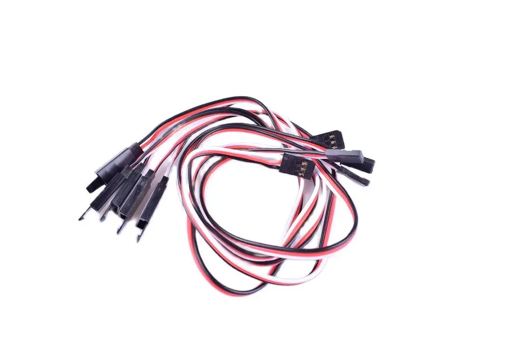 5 шт. Удлинительный кабель с сервоприводом для RC Futaba JR различные длины 22AWG