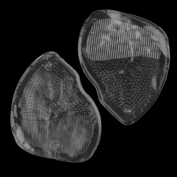 

2pairs Gel Front & Back Heel Half Insoles Cushion Inserts f/ High-Heel Shoes