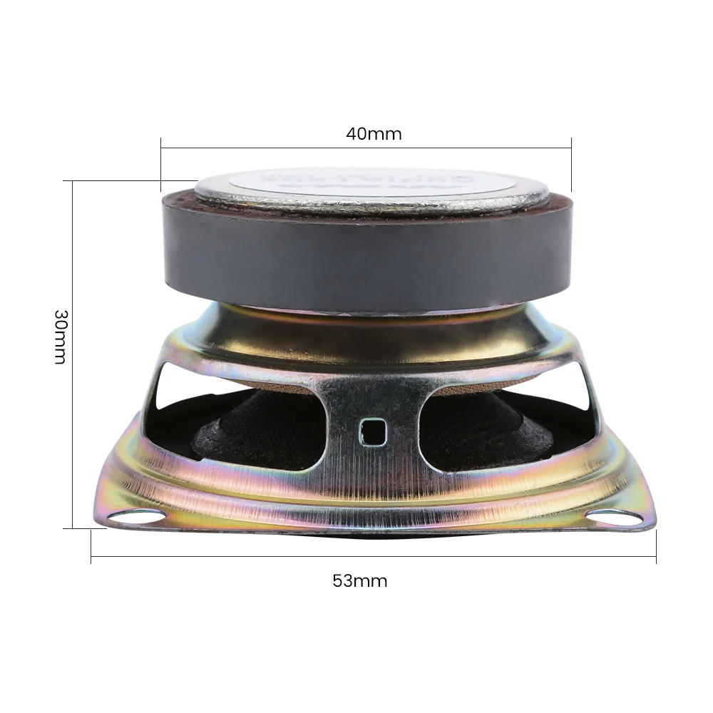 AIYIMA 2Pcs 2 Inch Full Range Tweeter Mini Speaker 4 Ohm 3W Stereo Loudspeakers Box DIY Portable Sound