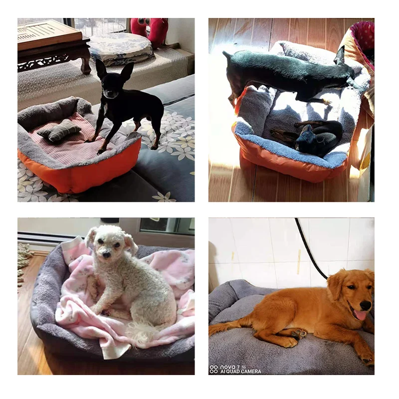 pet bed five-color dog sofa puppy mattress bulldog large dog accessories waterproof cushion bench cat sofa pet supplies for dogs