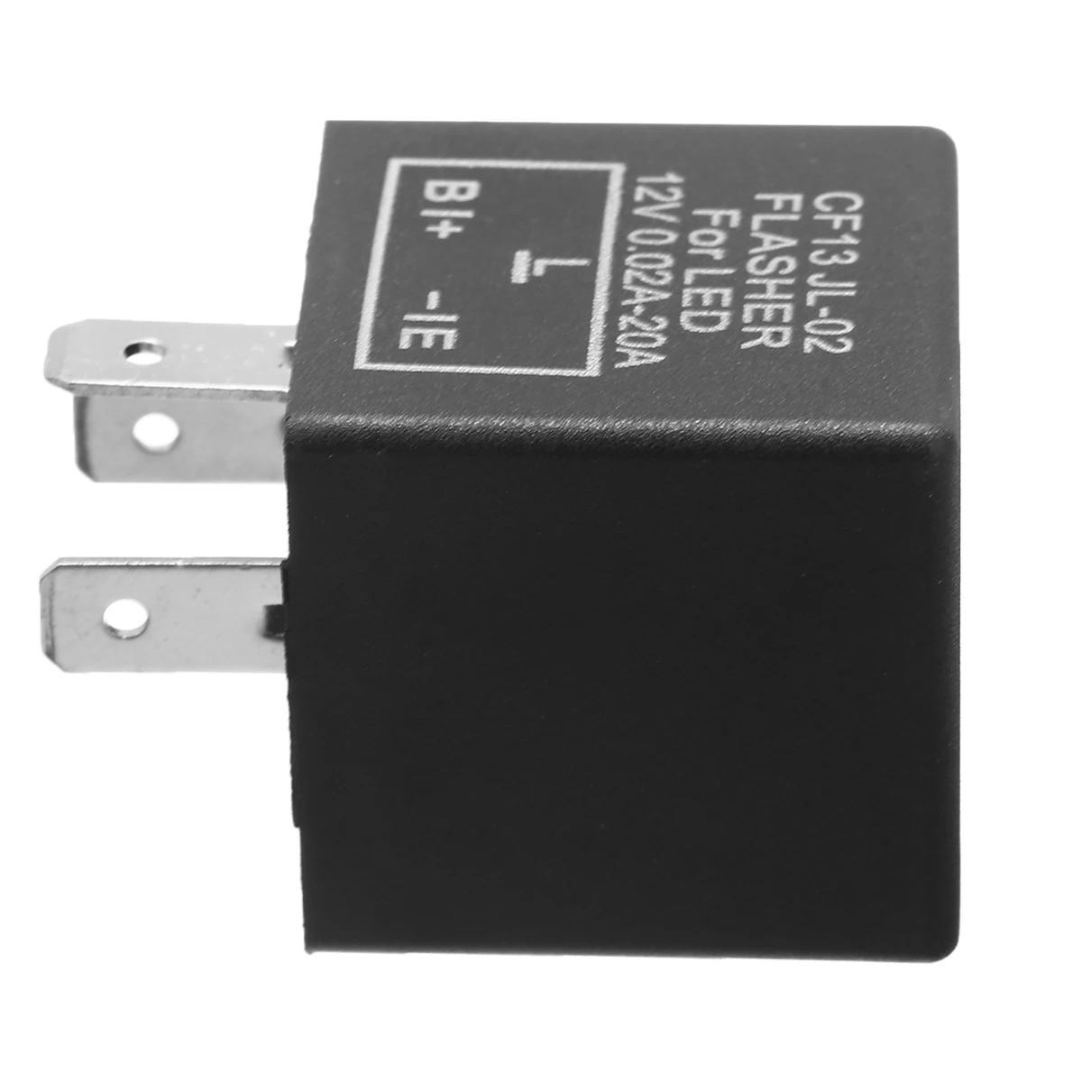 1PC Black 12V 3Pin Car Flasher Relay CF13 JL-02 Fix LED Light Turn Signal Hyper Flash For Car Motorbike Truck Lamp Repair