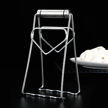 

Heat Resistant Kitchen Disk Creative Take Bowl and Dish Clip Earthen