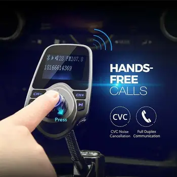 

VicTsing 1.8" Bluetooth Car FM Transmitter PD