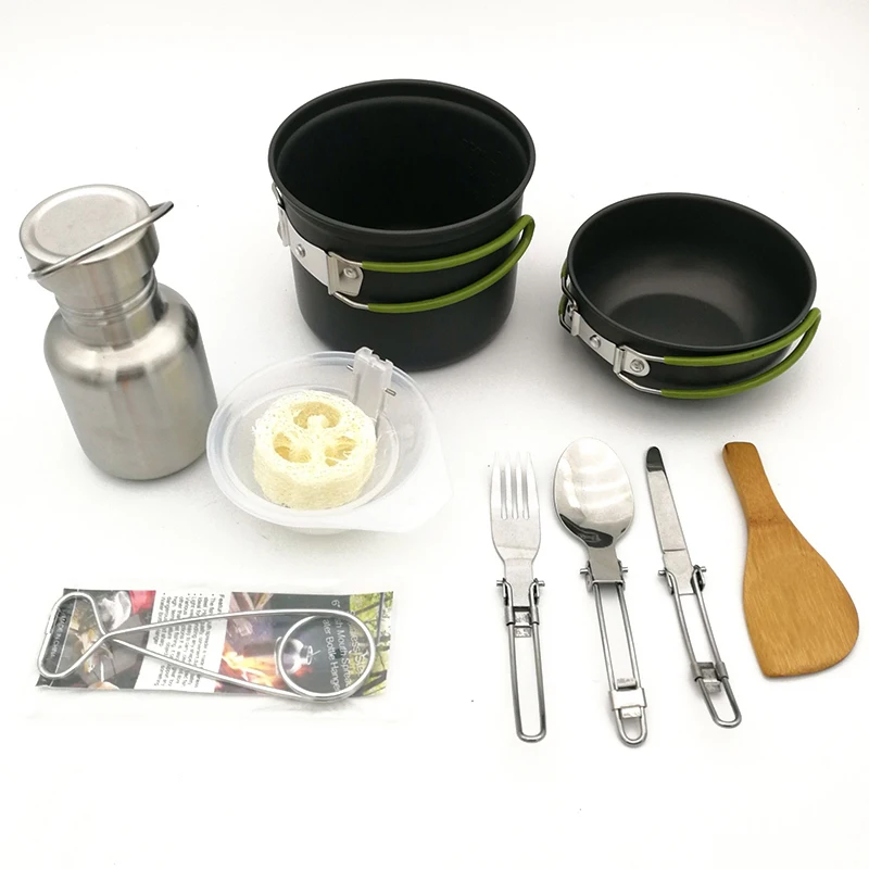 Outdoor Camping Tableware Hiking Cookware Cooking Traveling Picnic Bowl