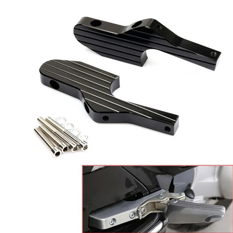 Motorcycle Passenger Foot Peg Extensions Extended Footpegs for Vespa GT