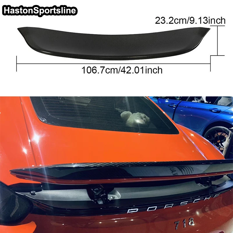 Спойлер на багажник автомобиля спойлер для Porsche 718 Boxster трансформируемый 2 двери