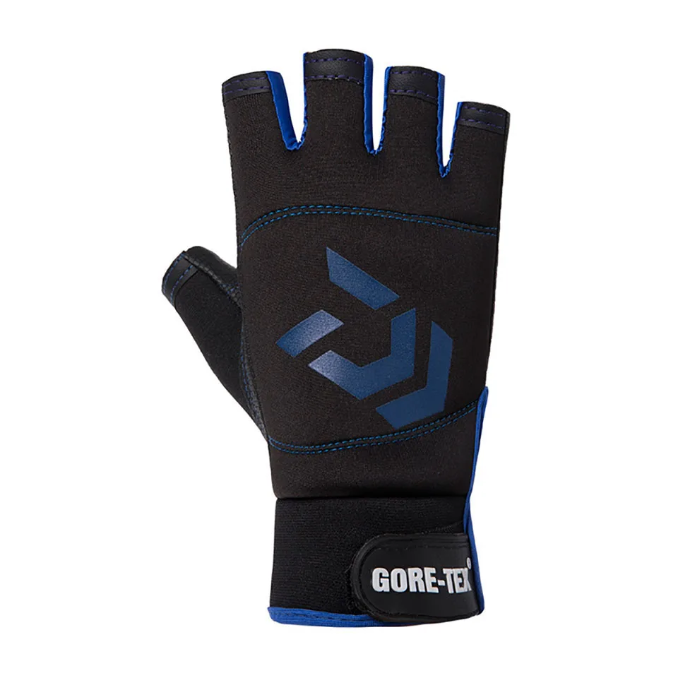 LOOGDEEL Outdoor Sports Fingerless Fishing Gloves Breathable Palm Anti-slip Durable Skin-friendly Fabric Running Cycling Gloves fingerless gloves fishing gloves cycling gloves