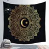 Black Wall Hanging Tapestries Indian Mandala Tapestry Hippie Chakra Tapestry Boho Decor Wall Cloth Yoga Mats Bohemian Fabric ► Photo 2/6