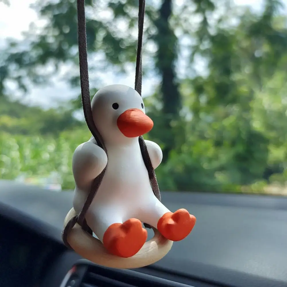 Car Swing Duck Pendant Widely Used Hanging Decorative Ornament Swinging For Rearview Mirror Decoration | Автомобили и мотоциклы