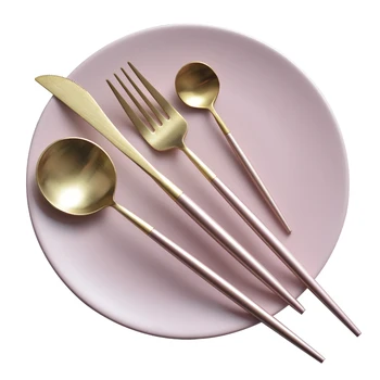 

Stainless Steel Nordic Cutlery Portable Fork Knife Travel Utensil Portable Pink Cutlery Set Stainless Steel Tableware II50DCSTZ