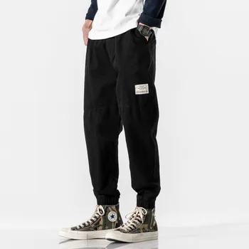 

2020 New Spring And Summer European And American Japanese Straight Hip-hop Solid Color Loose Casual Pants M-2XL Streetwear