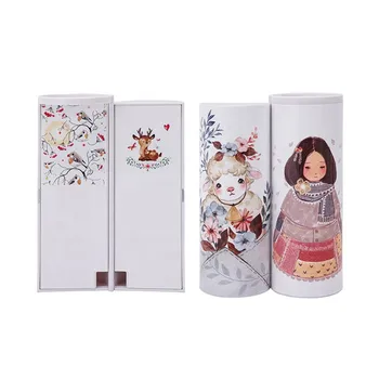 

Pencil Case Calculator Solar Erasable Mirror Multifunction High Capacity Pen Boxes School Supplies Stationery Gift For Girl NBX