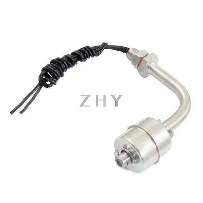 

Single Ball Curved Stainless Steel Liquid Level Sensor Horizontal Float Switch