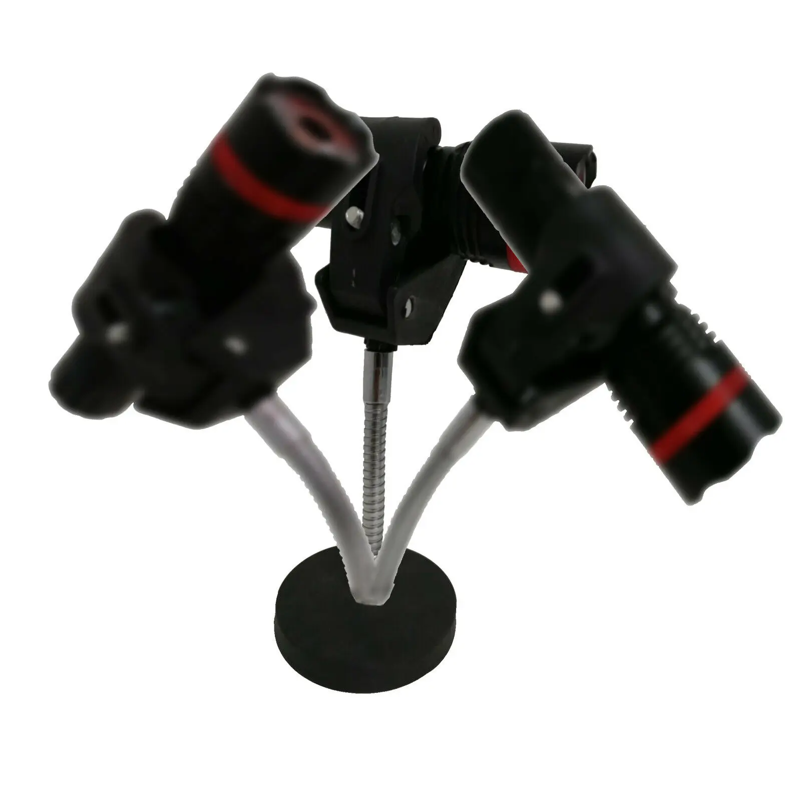 Magnetic Flashlight Holder Flexible Flashlight Mounting Brackets & Strong Magnet