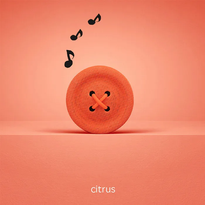 

[Citrus]Button Portable Bluetooth Speaker Outdoor Waterproof Mini-easy Subwoofer Multi-function Plug-in Small Speaker