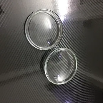 

2pcs 9cm Fog Lights Lamps Anti-fog Tempered Glass For Peugeot 307 CC 3B Convertible 2003-2007 SW 3H Estate 2002-2007
