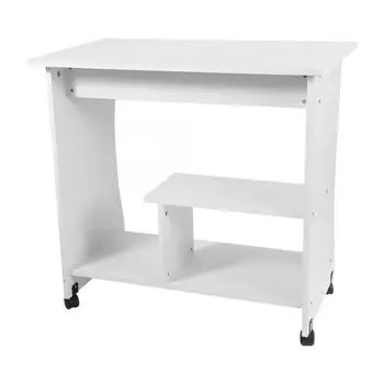 

Wooden Computer Laptop Desk Study Workstation Laptop Table Storage with Keyboard Shelf Laptop Computer Desk