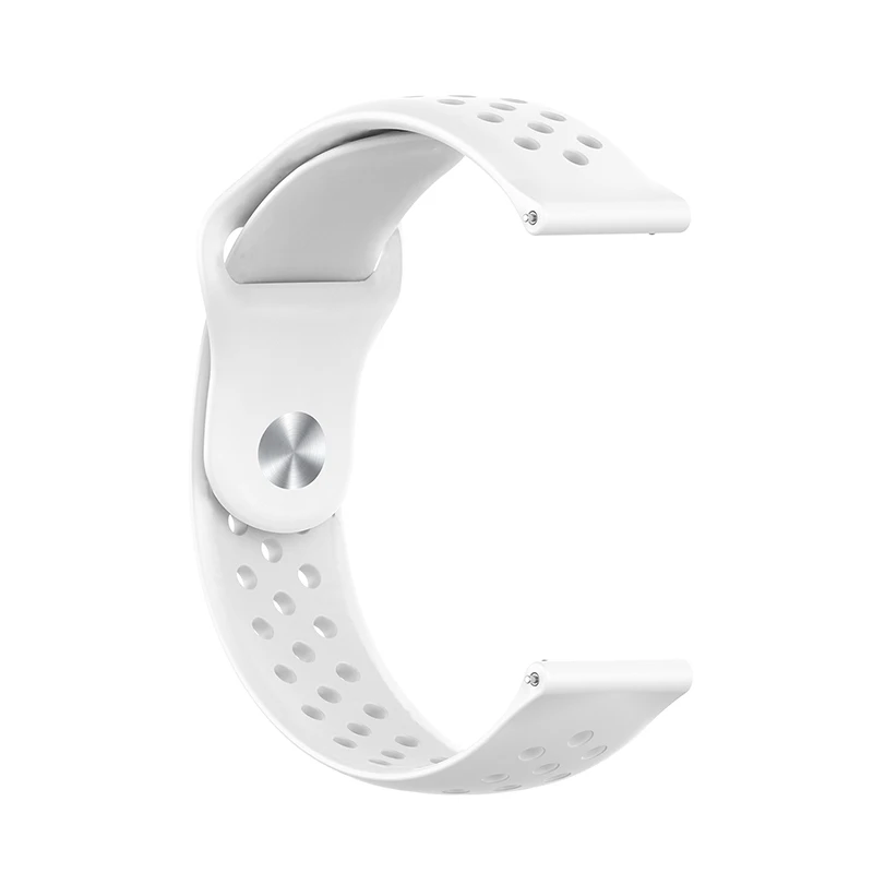 20mm 22mm silicone strap for Samsung Galaxy Watch 46mm 42mm Gear S2 S3 sport replacement bracelet bands for Active 2 40mm 44mm