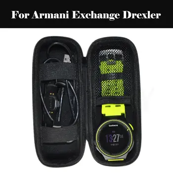 

EVA Hard Storage Cover Case Protective Travel Shockproof Bag Portable smartwatch Cases Bag For Armani Exchange Drexler